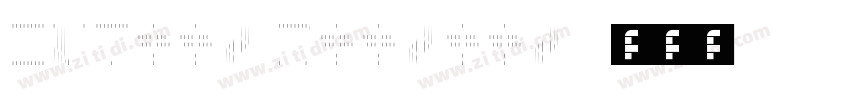 SVThin Regular字体转换